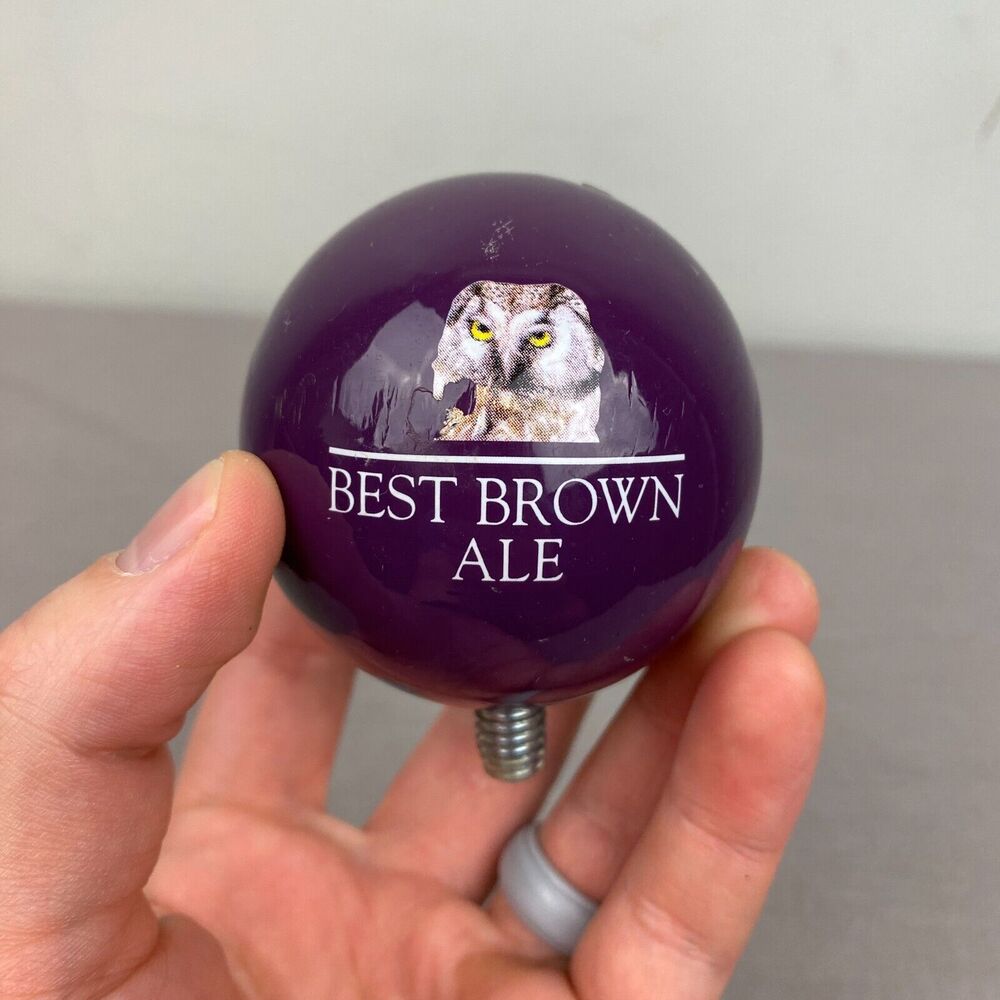 Bell's‎ Best Brown tap topper black beer pub man cave she shed michigan dings